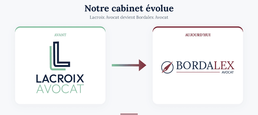 Notre cabinet évolue : Lacroix Avocat devient Bordalex Avocat